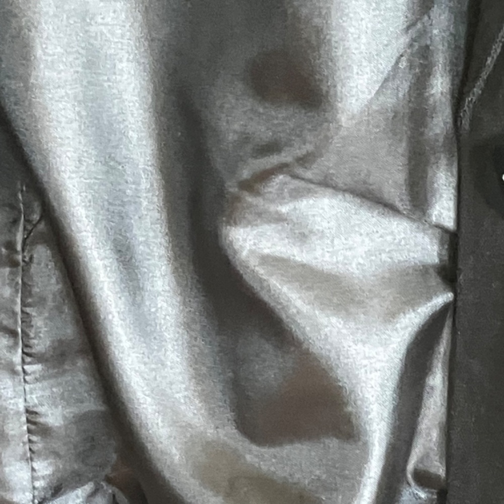 Black linen blazer fully lined - Picture 3 of 7
